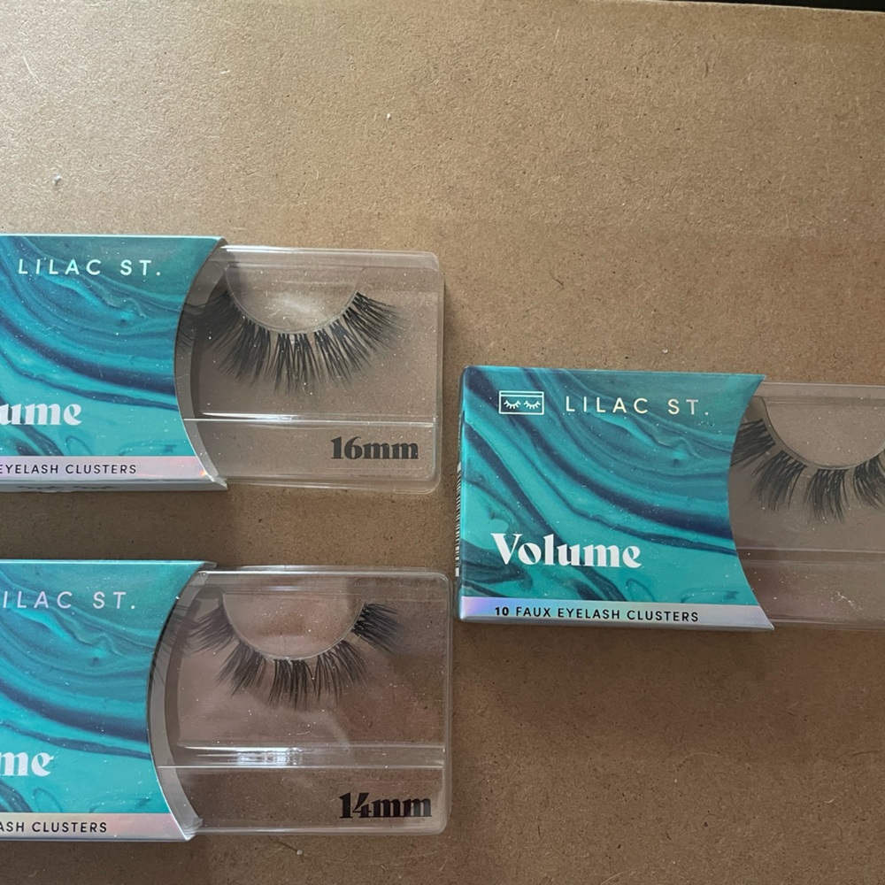 2 pairs of Volume 14 mm and 1 pair of Volume 16 mm